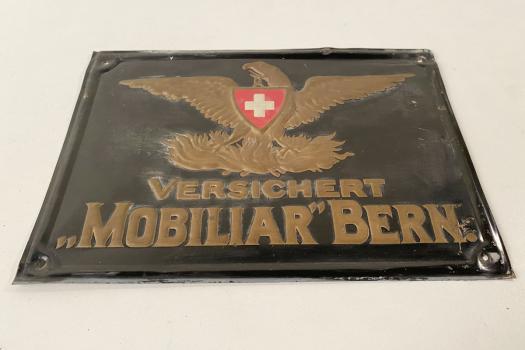 Preview: Blechschild Versichert "Mobiliar" Bern